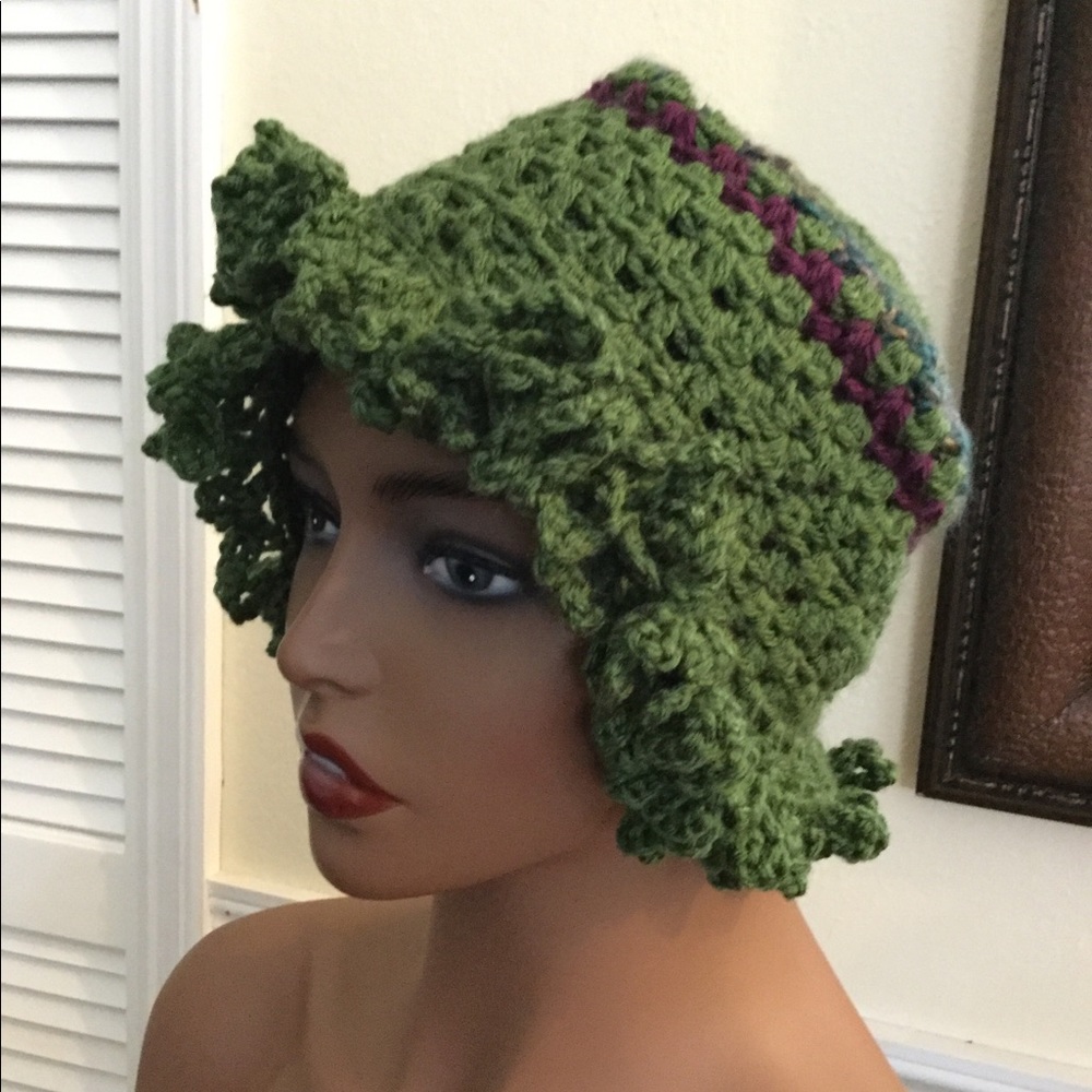 Handmade Turban, crochet hat.